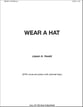 Wear a Hat SATB choral sheet music cover
